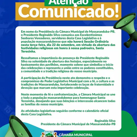 📢🏛️ COMUNICADO