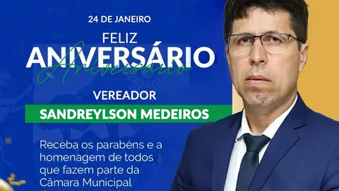 Câmara de Massaranduba celebra aniversário do Vereador Sandreylson Medeiros
