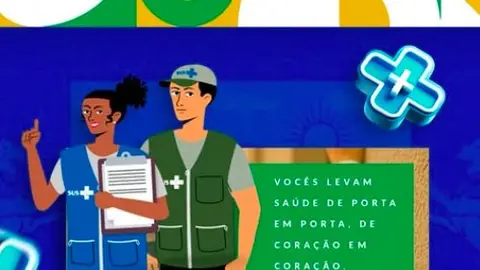 Hoje, celebramos o Dia do Agente Comunitário de Saúde e do Agente de Combate às Endemias