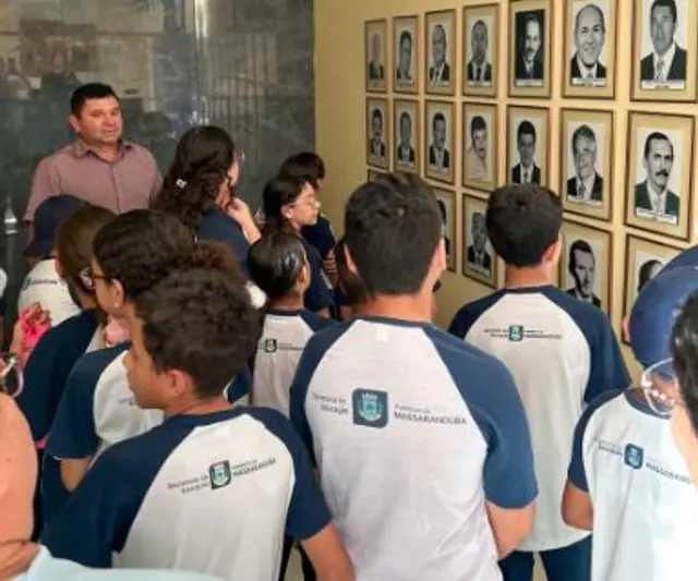 Câmara de Massaranduba realiza recepção de alunos