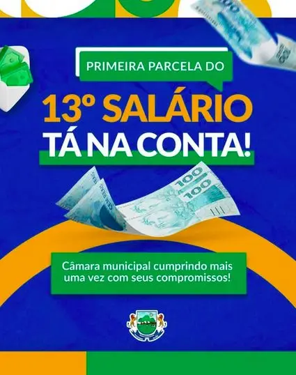 13º salário já está na conta!