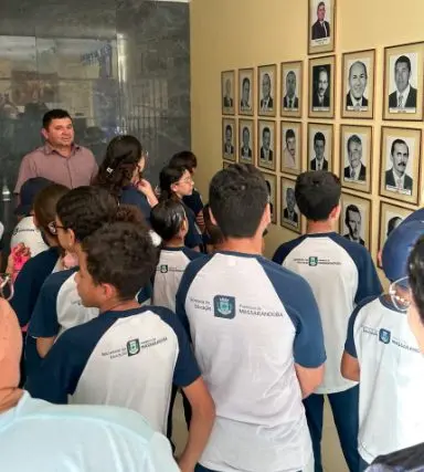Câmara de Massaranduba realiza recepção de alunos