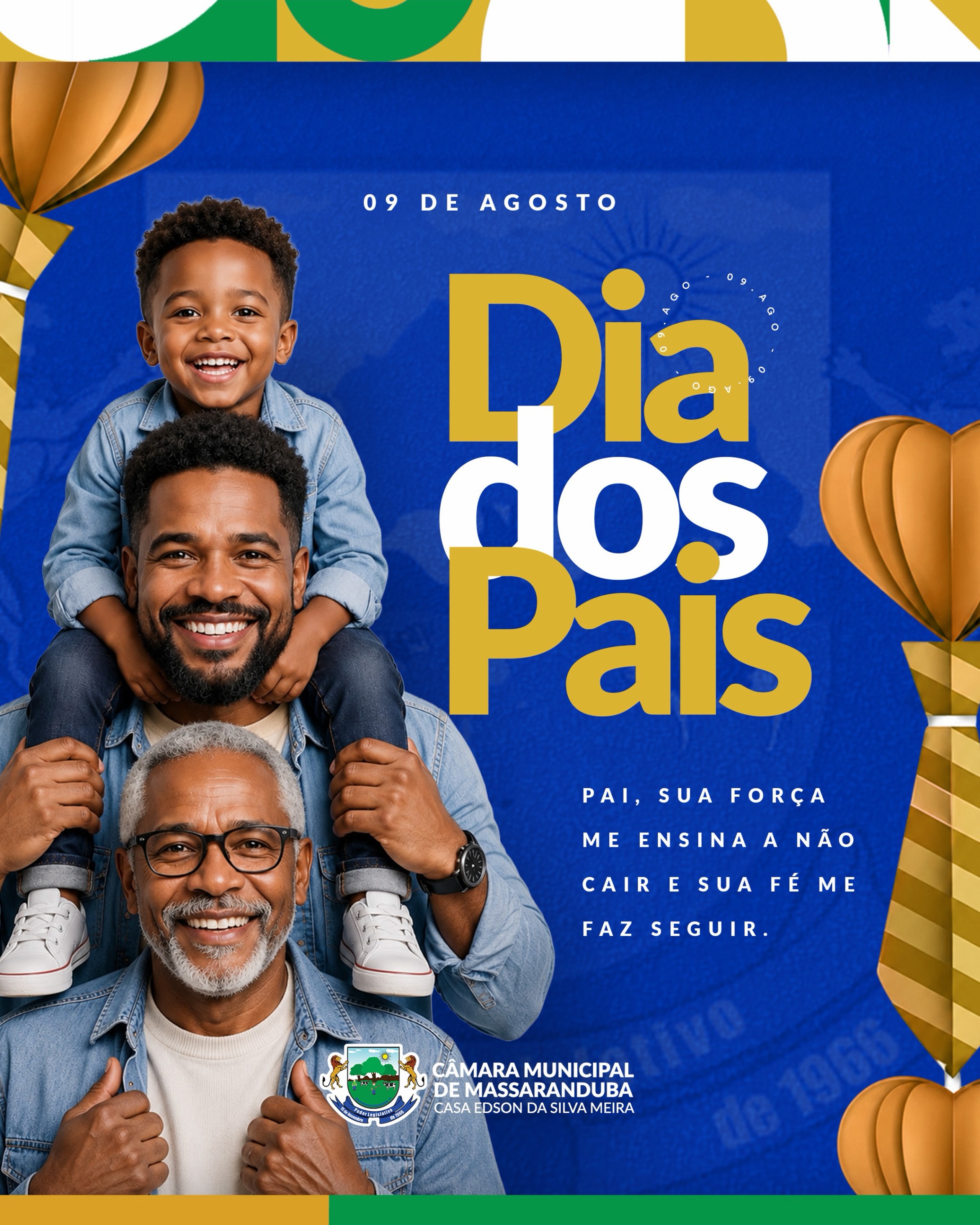 💙 Feliz Dia dos Pais!